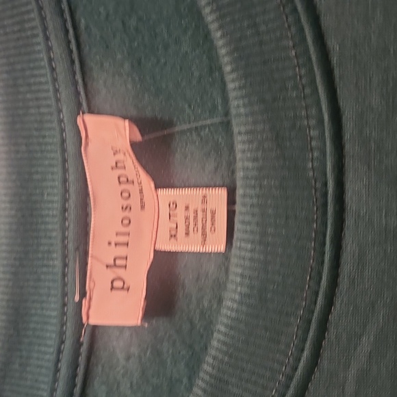 Philosophy Holiday fleece lined sweatshirt - Picture 2 of 5